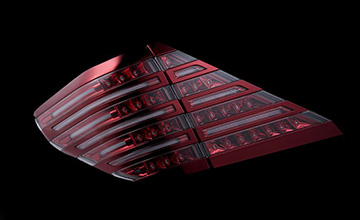 VALENTI(ヴァレンティ) ヴェルファイア LEDテール・シーケンシャルウインカータイプ|クリアー/レッドクローム + レッドクロームカバー