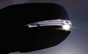 VALENTI(ヴァレンティ) ヴェルファイア LEDウインカーミラー(5)|ウエルカムランプ点灯