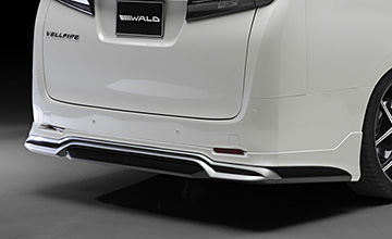 ヴェルファイアWALD(ヴァルド) リアスポイラー(標準バンパー車)