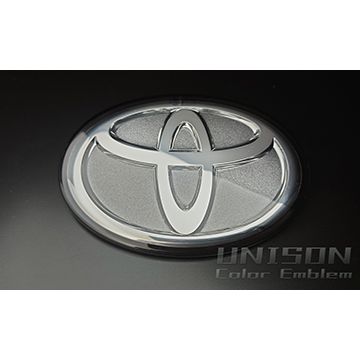 ヴェルファイア20系用GRエンブレムサンドメタル UNISON-純正エンブレム改