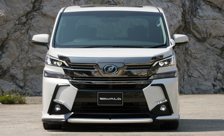 Wald ヴァルド 30系前期 Z系グレード ヴェルファイア フォグランプカバー Sports Line エアロパーツ Vellfire通販サイトauto Acp