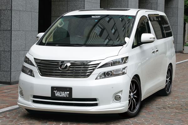 ガレージベリー 系前期 標準グレード ヴェルファイア フロントリップ Valiant エアロパーツ Vellfire通販サイトauto Acp