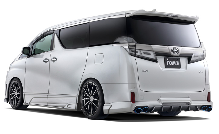 Tom S トムス 30系後期 Z系グレード ヴェルファイア リアアンダー エアロパーツ Vellfire通販サイトauto Acp