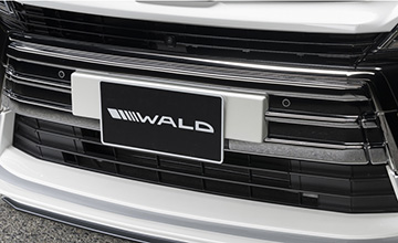 WALD(ヴァルド) 30系後期(Z系グレード)ヴェルファイア用クロームバンパーガーニッシュ
