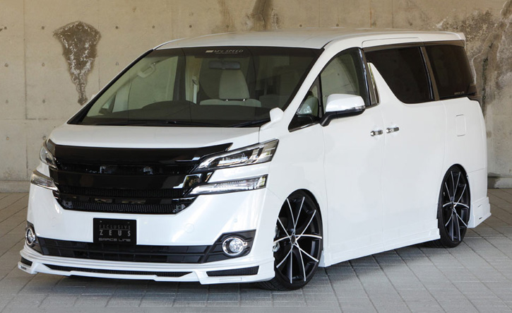 送料込 エアロ 3点キットc Frハーフタイプ エクスクルージブ ゼウス ヴェルファイア Grace Line 4点kit F S R Led 2塗装済 ヴェルファイア Ggh Agh Ayh Executive Lounge Vl V X Hybrid Executive Lounge Hybrid V X 15 1 新着商品