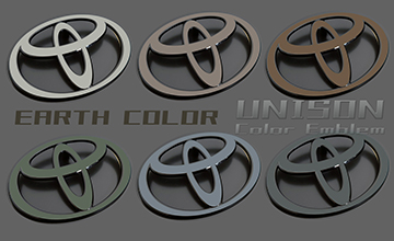 ヤリスクロス アースカラーエンブレム