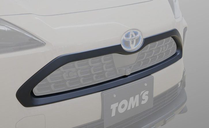TOM'S(トムス)｜10系｜ヤリスクロス【フロントグリルガーニッシュ】エアロパーツ｜YARIS・YARIS CROSS通販サイトauto-ACP