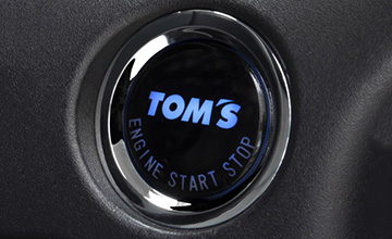 TOM'S(トムス)　ヤリス/80系　プッシュスタートスイッチ(2)